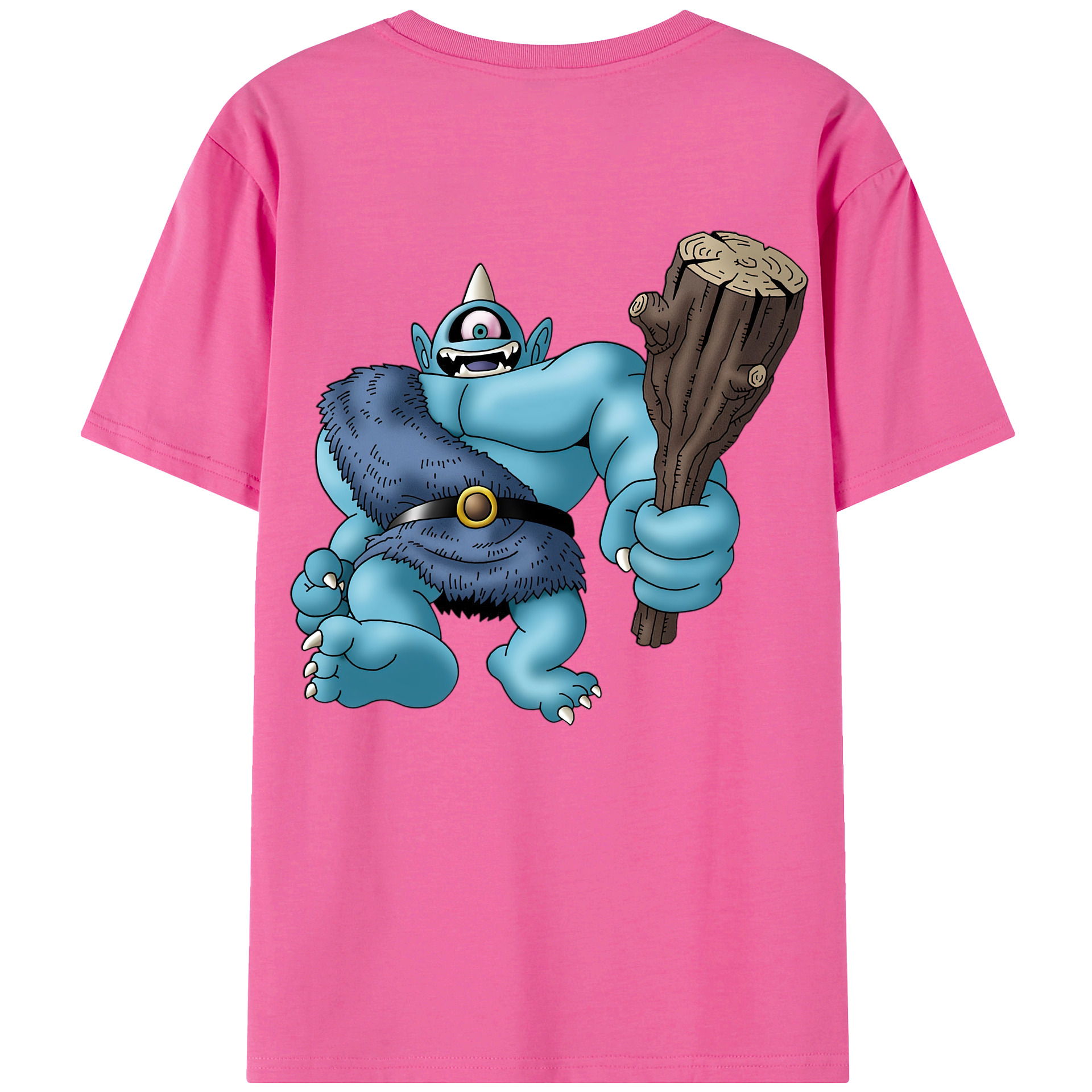 （画像用） ドラゴンクエスト Doragon Kuesuto Dragon Quest レディース半袖Tシャツ(バックプリント)